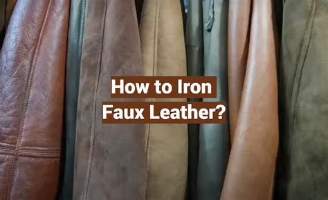 how to iron fake leather|how to iron pleather pants.